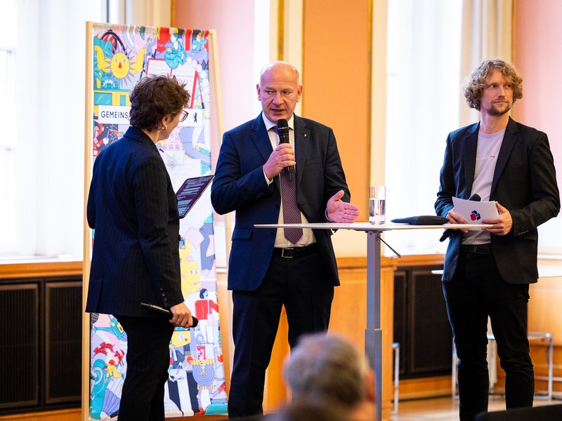 Der Regierende Bürgermeister auf der GD:B Jahreskonferenz 2025